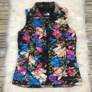 Northface Floral ThermoBall Vest